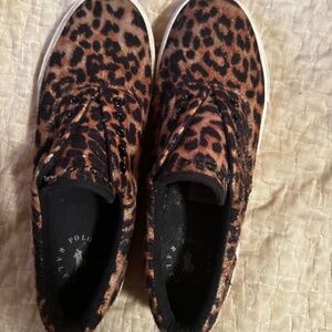 Polo shoes cheeta print